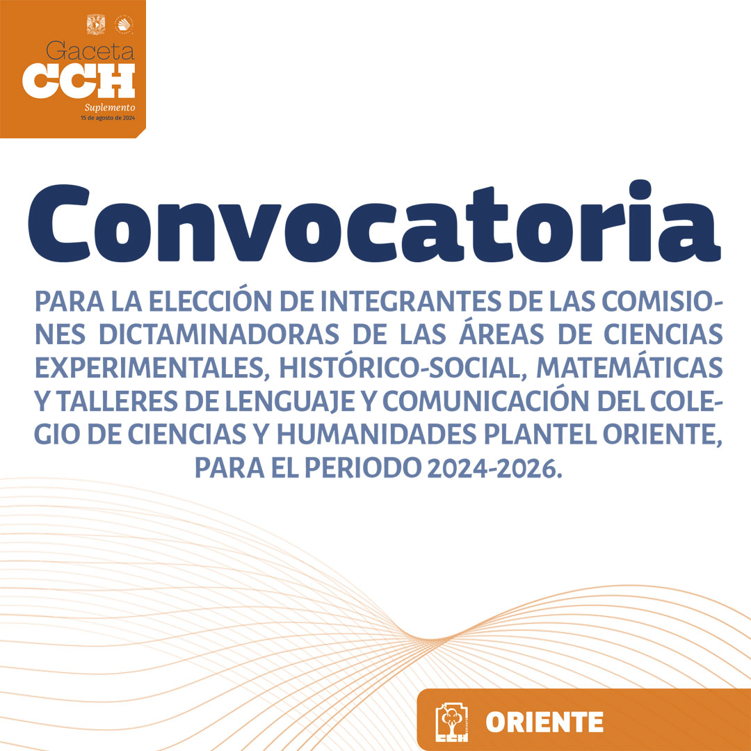 Convocatoria Dictaminadora 25